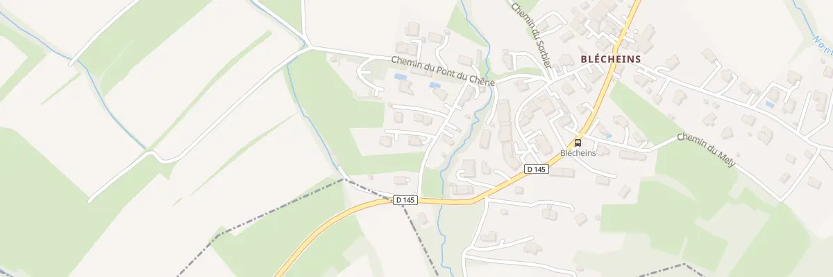 Plan du 70 Che de la Charrière à Archamps