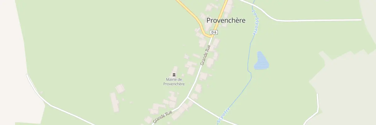 Plan du 55 Grande Rue à Provenchère
