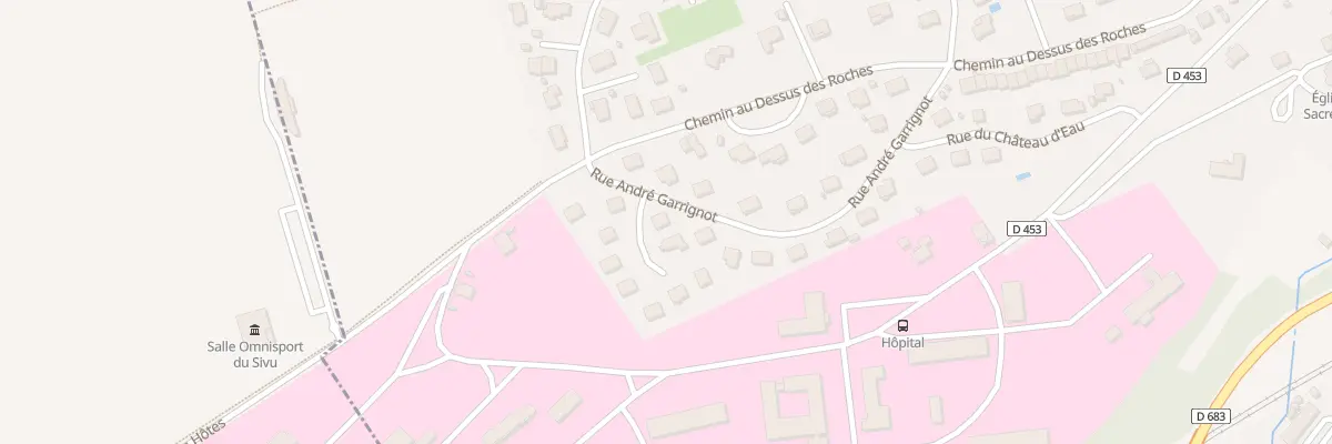 Plan du 17 Rue Andre Garrignot à Novillars