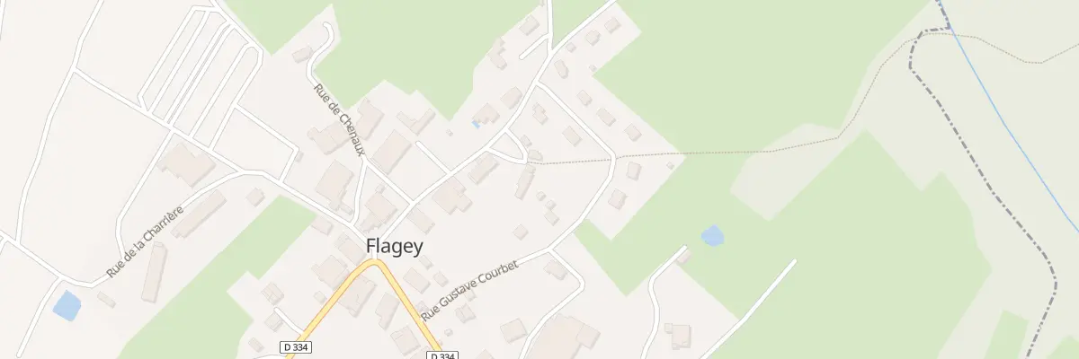 Plan du 18 Rue de Bonneille à Flagey