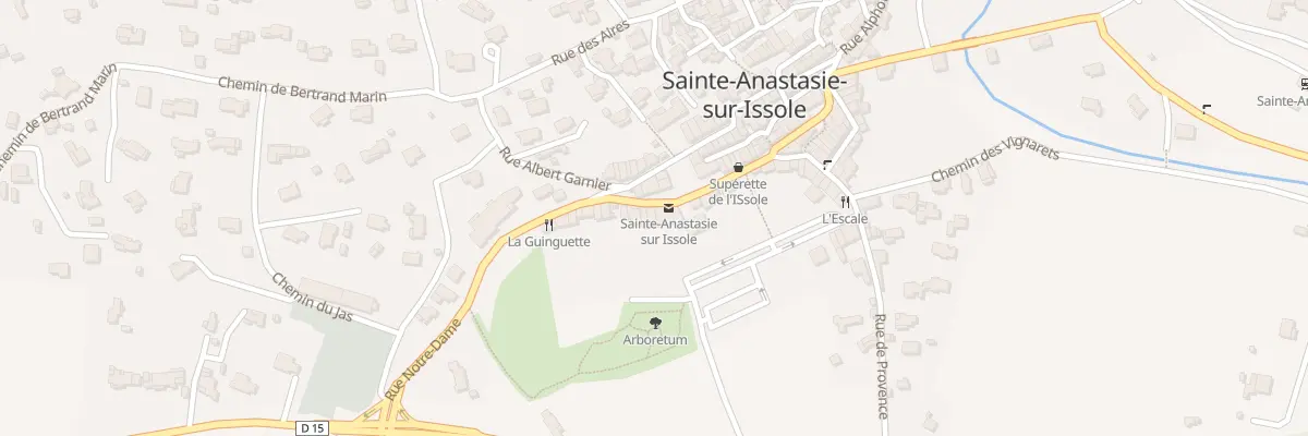 Plan du 19 Rue Notre Dame à Sainte-Anastasie-sur-Issole
