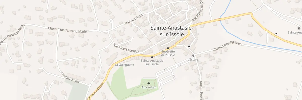 Plan du 3 Rue Francois Raynouard à Sainte-Anastasie-sur-Issole