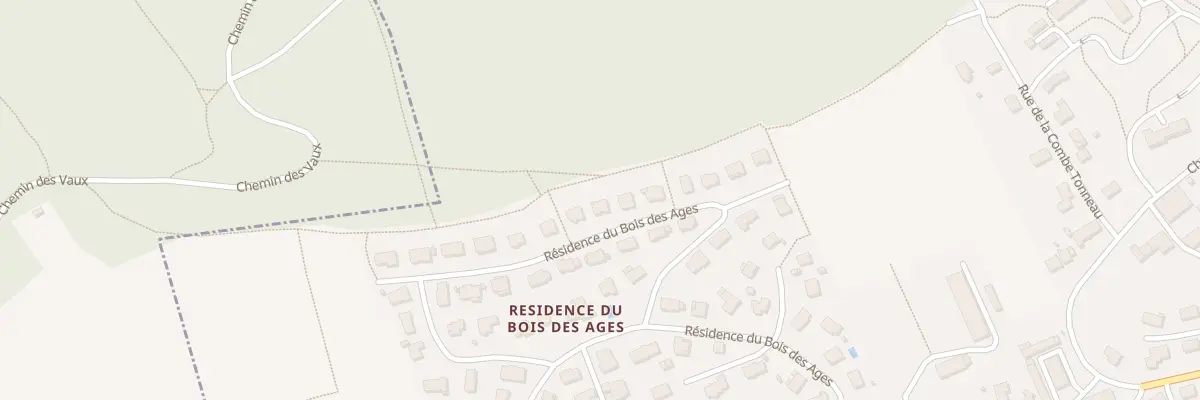 Plan du 33 Lot Le Bois des Ages à Novillars