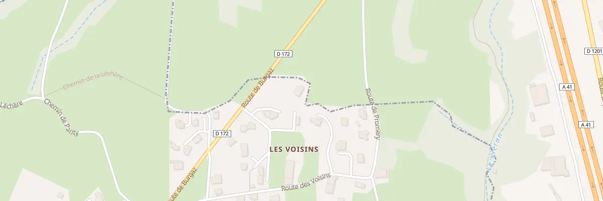 Plan du 880 Rte de Burgaz à Cuvat