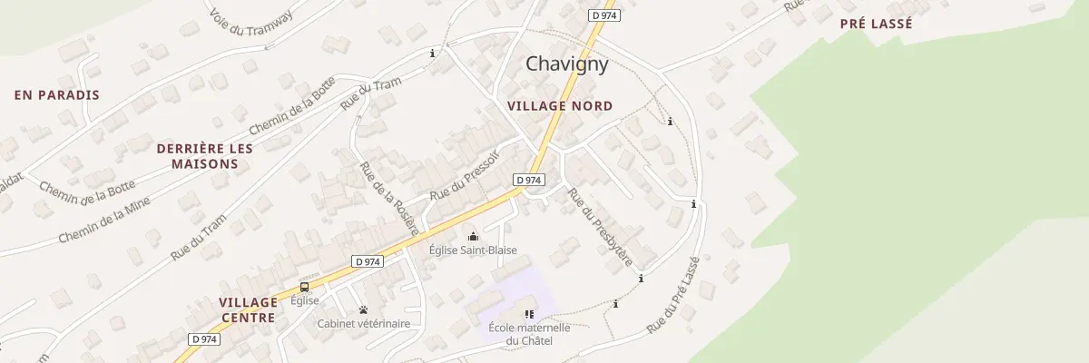 Plan du 38 Rue de Nancy à Chavigny
