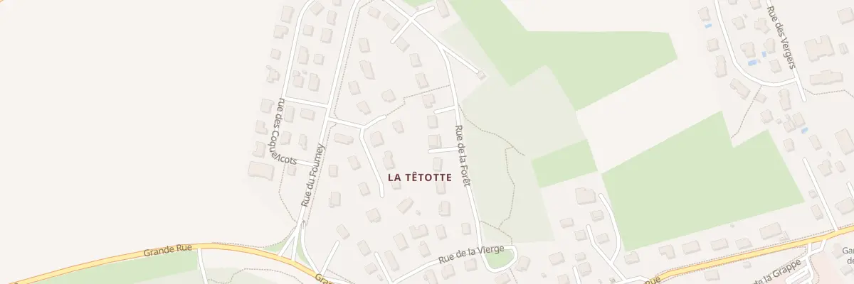 Plan du 7 Rue de la Forêt à Marchaux-Chaudefontaine