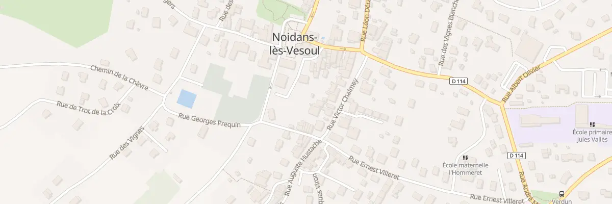 Plan du 20 Rue Victor Chalmey à Noidans-lès-Vesoul