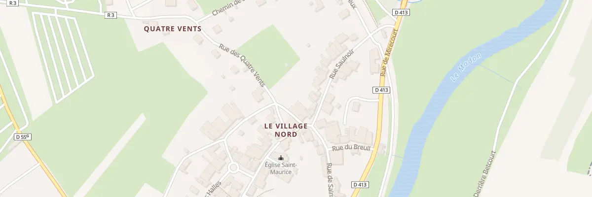 Plan du 15 Rue Saulnoir à Poussay