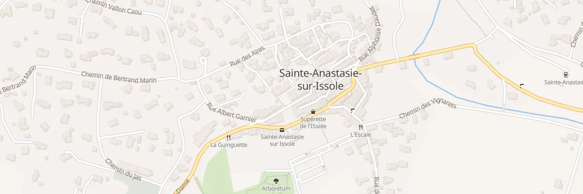 Plan du 16 Rue Francois Raynouard à Sainte-Anastasie-sur-Issole