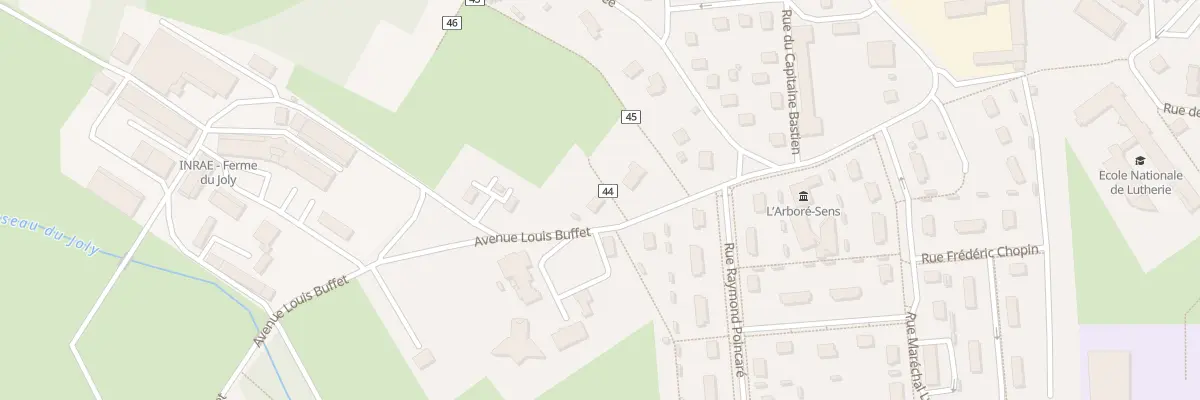 Plan du 352 Av Louis Buffet à Mirecourt