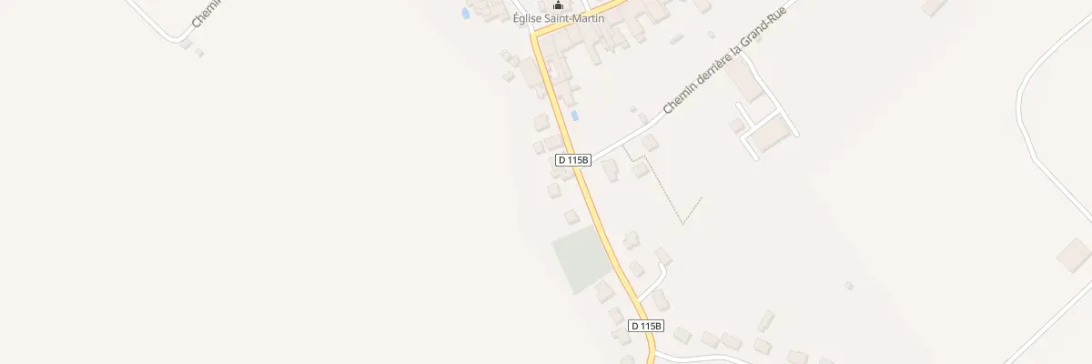 Plan du 8 Rte de Pierreville à Frolois