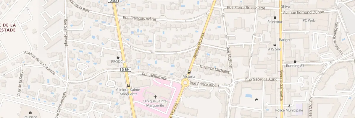 Plan du 5 Rue Ernest Reyer à Hyères