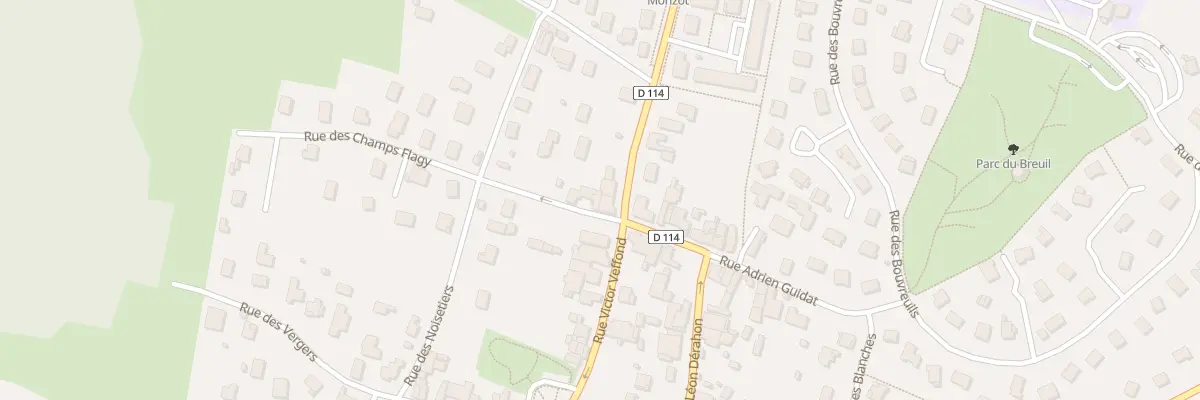 Plan du 2 Rue Lucien Charrière à Noidans-lès-Vesoul