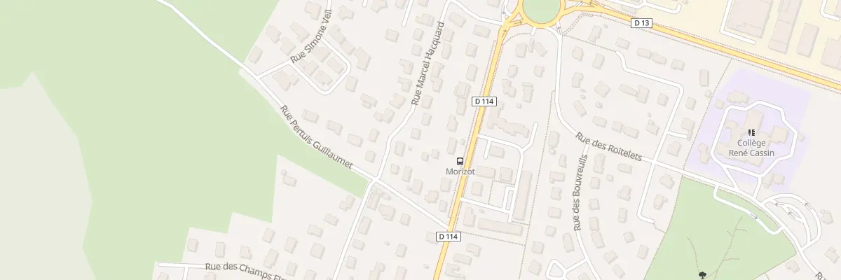 Plan du 6 Rue Marcel Hacquard à Noidans-lès-Vesoul