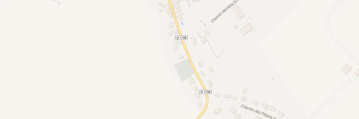 Plan du 9001 Rte de Pierreville à Frolois