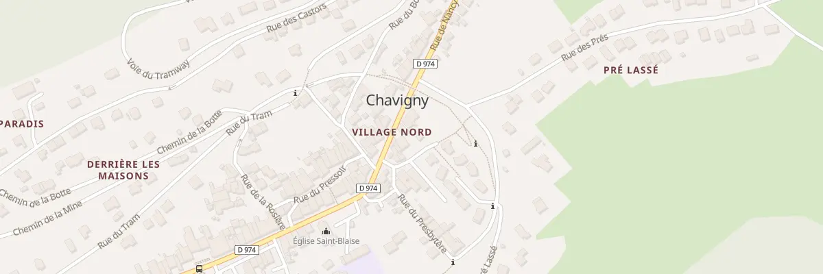 Plan du 52 Rue de Nancy à Chavigny