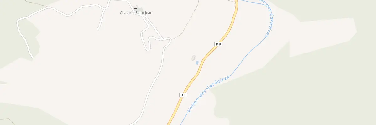 Plan du 7012 Le Village et Pierre d’Arc à Saint-Jeannet