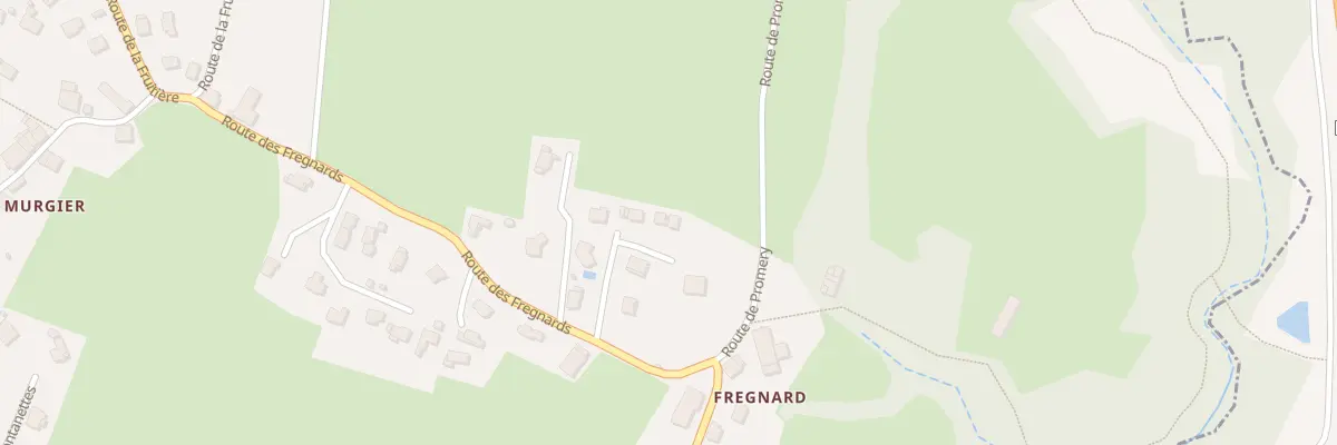 Plan du 339 Rte des Frégnards à Cuvat