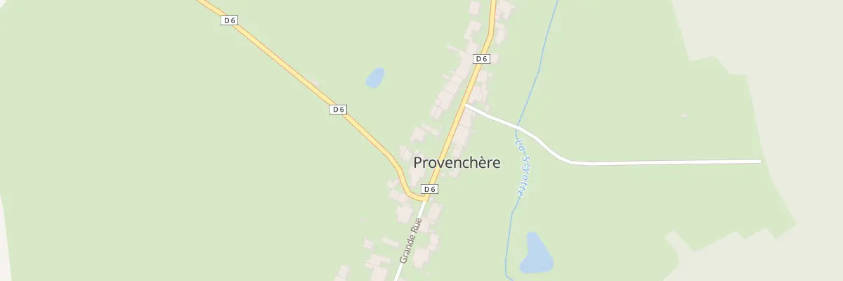 Plan du 43 Grande Rue à Provenchère