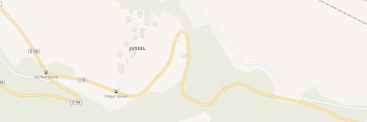 Plan du 25 Che de Fourmiresse à Piégut