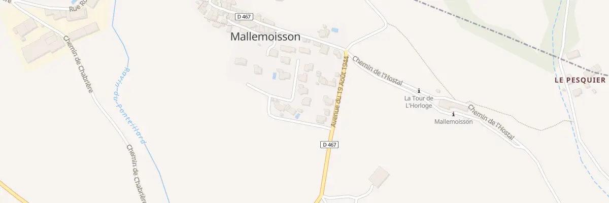 Plan du 9 Lot Le Clos St Desire à Mallemoisson