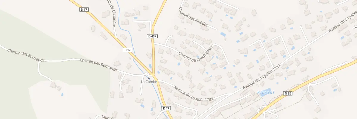 Plan du 7092 L’Houbeyron à Mallemoisson