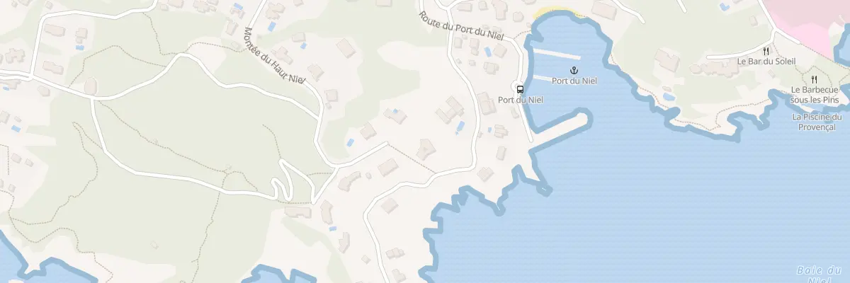 Plan du 17 Mte du Haut Niel à Hyères