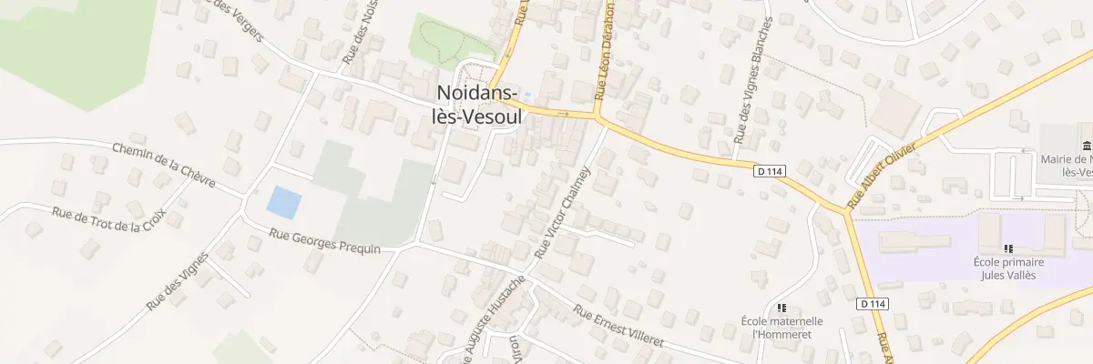 Plan du 12 Rue Victor Chalmey à Noidans-lès-Vesoul