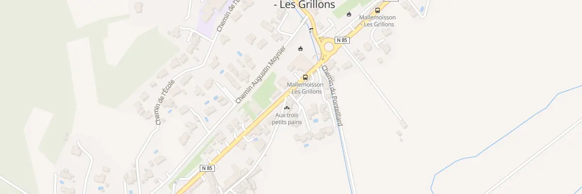 Plan du 5043B Les Grillons à Mallemoisson