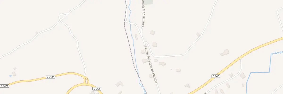 Plan du 13 Che de La Grande Hauche à Valserres