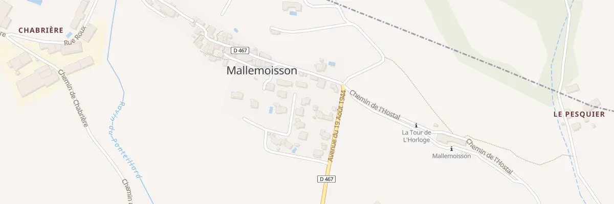 Plan du 6 Lot Le Clos St Desire à Mallemoisson