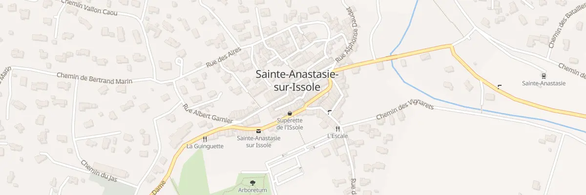 Plan du 11 Rue Francois Raynouard à Sainte-Anastasie-sur-Issole