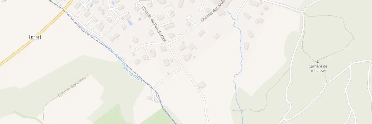 Plan du 267 Che du Pan de Cire à Neydens