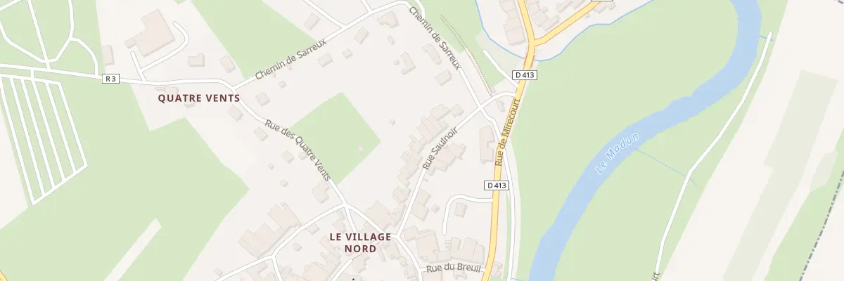 Plan du 121 Rue Saulnoir à Poussay
