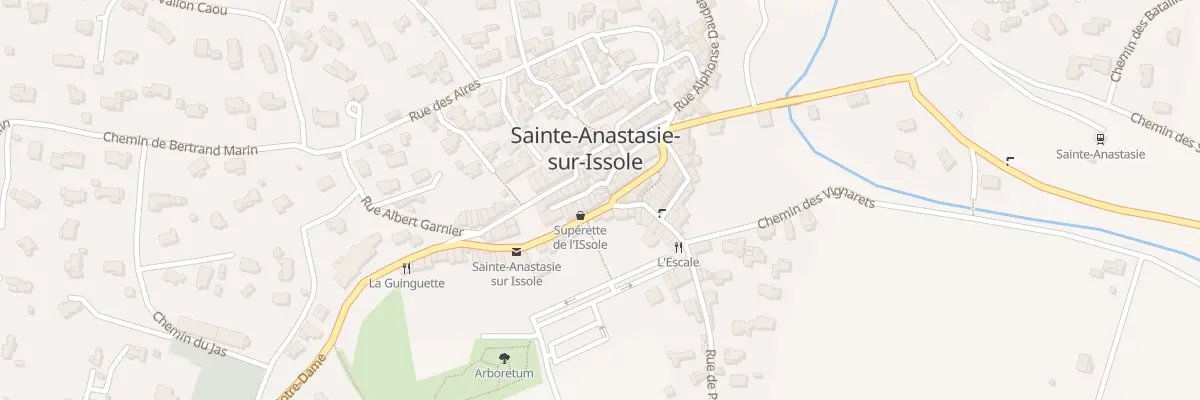 Plan du 20 Rue Notre Dame à Sainte-Anastasie-sur-Issole