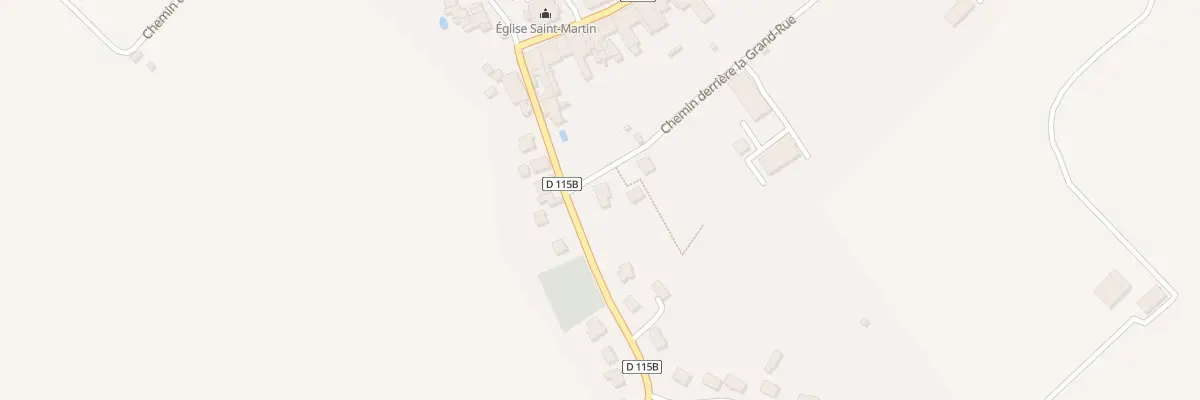 Plan du 3 Rte de Pierreville à Frolois