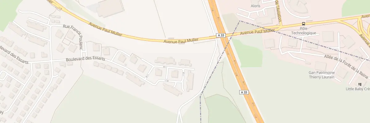 Plan du 41 Bd des Essarts à Villers-lès-Nancy