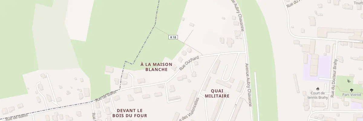Plan du 163 Rue Ouchard à Mirecourt