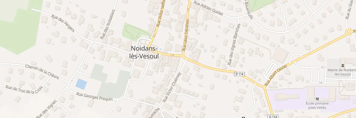 Plan du 2 Rue Victor Chalmey à Noidans-lès-Vesoul