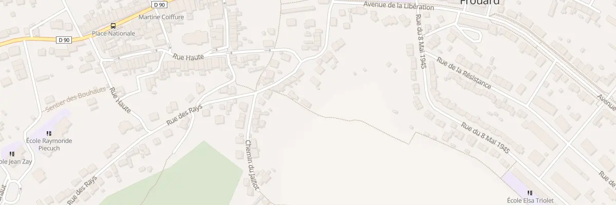 Plan du 13 Rue des Rays à Frouard