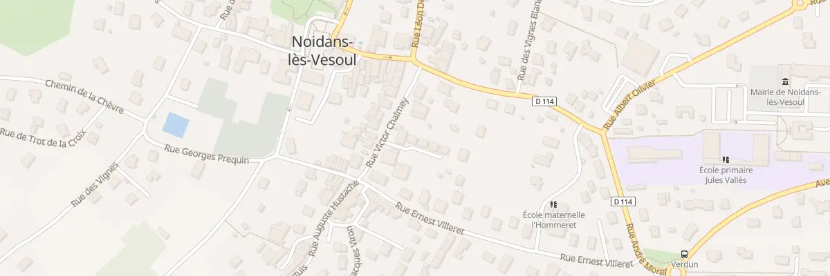 Plan du 9A Rue Victor Chalmey à Noidans-lès-Vesoul