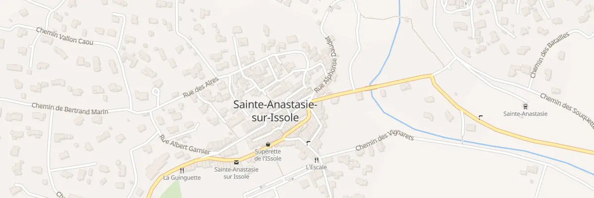 Plan du 4 Rue des Acacias à Sainte-Anastasie-sur-Issole