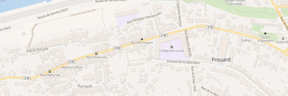 Plan du 30 Rue de l’Hôtel de Ville à Frouard