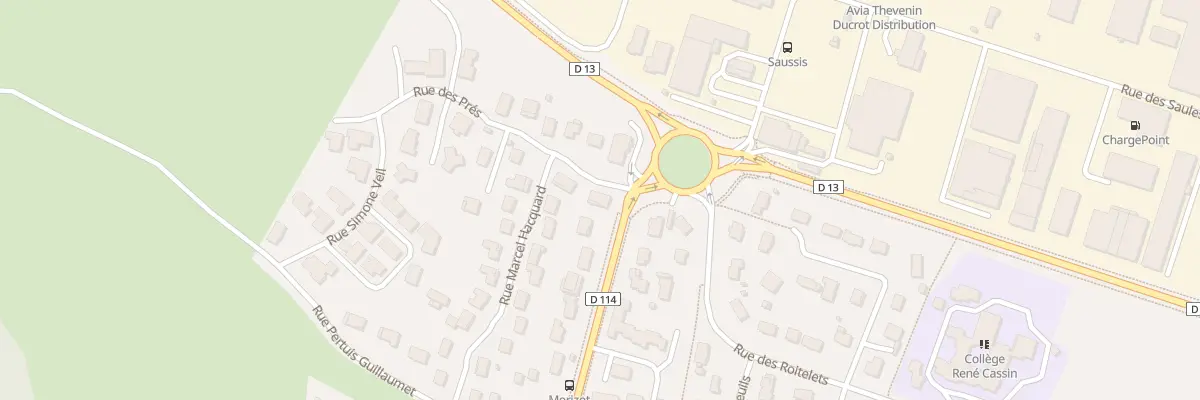 Plan du 22 Rue Marcel Hacquard à Noidans-lès-Vesoul