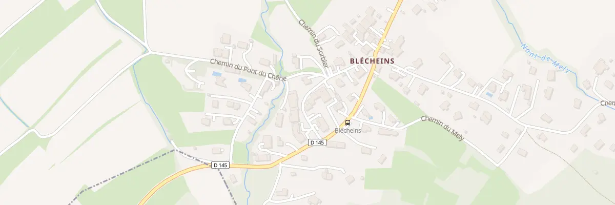 Plan du 135 Rte de la Croix à Archamps