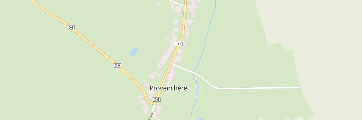Plan du 46 Grande Rue à Provenchère