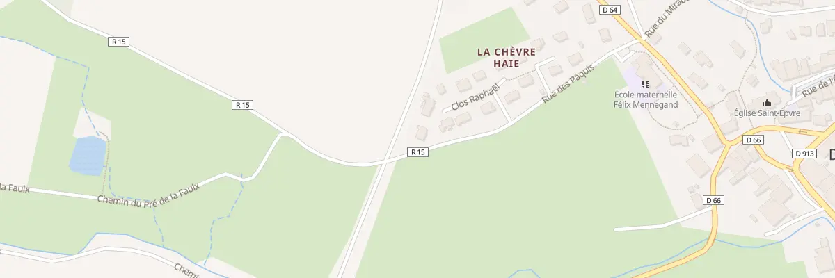 Plan du 12 Clos Raphael à Diarville