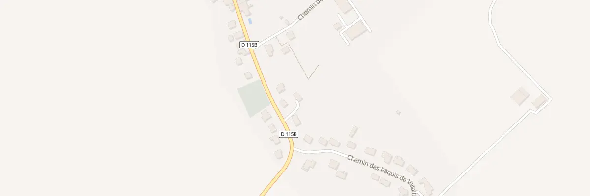 Plan du 200 Rte de Pierreville à Frolois