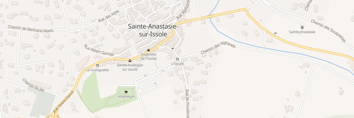 Plan du 13B Rue de Provence à Sainte-Anastasie-sur-Issole
