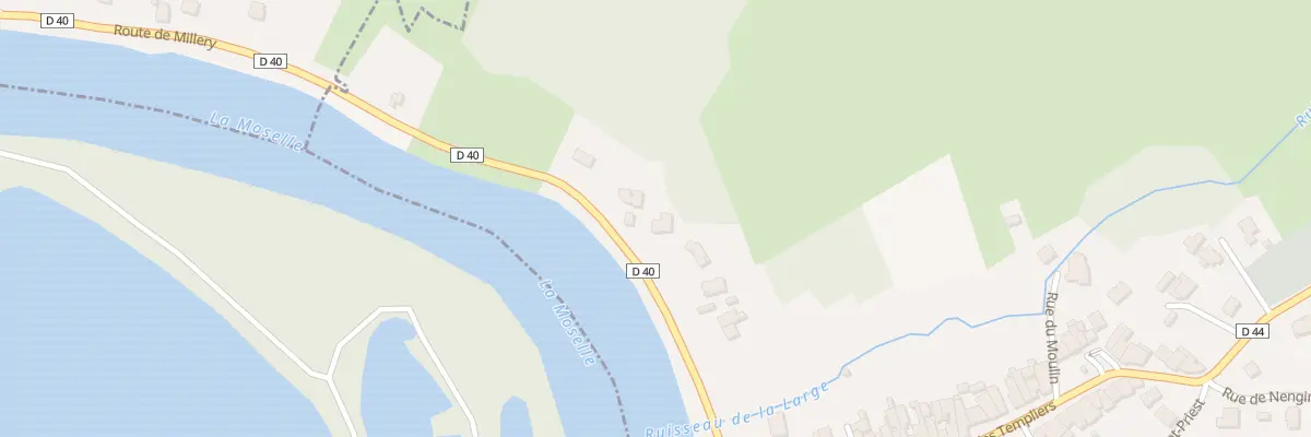 Plan du 15B Av de la Moselle à Millery